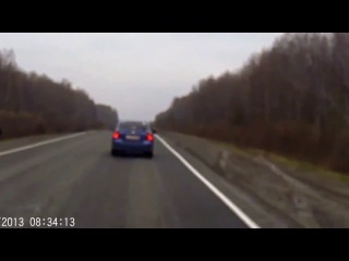 an ordinary day on the roads of siberia