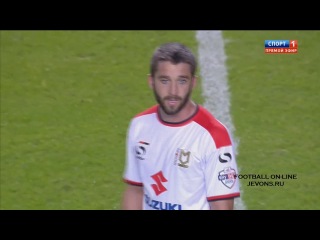 mk dons 4-0 manchester united